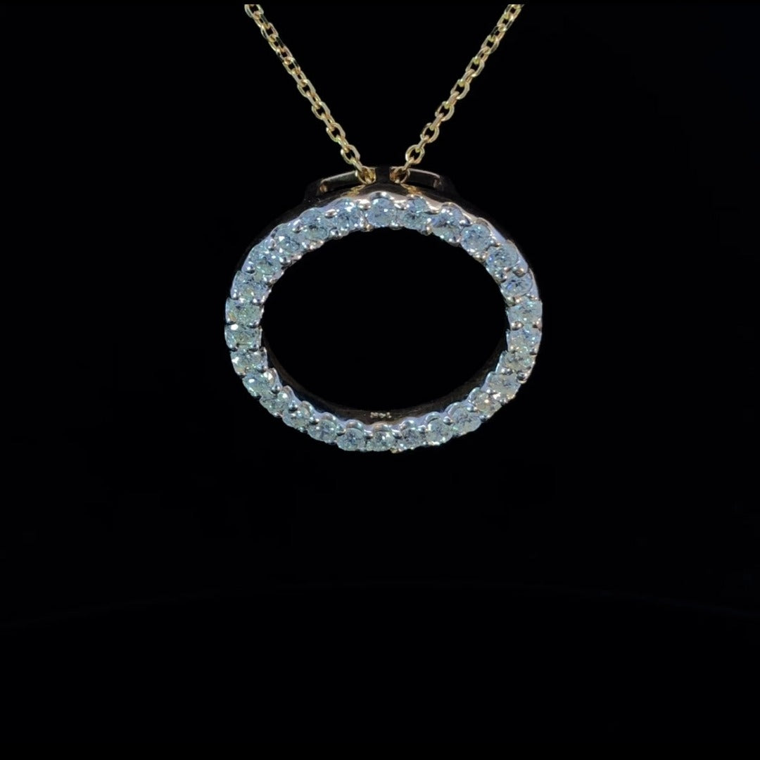 143637 - .50 ctw diamond pendant
