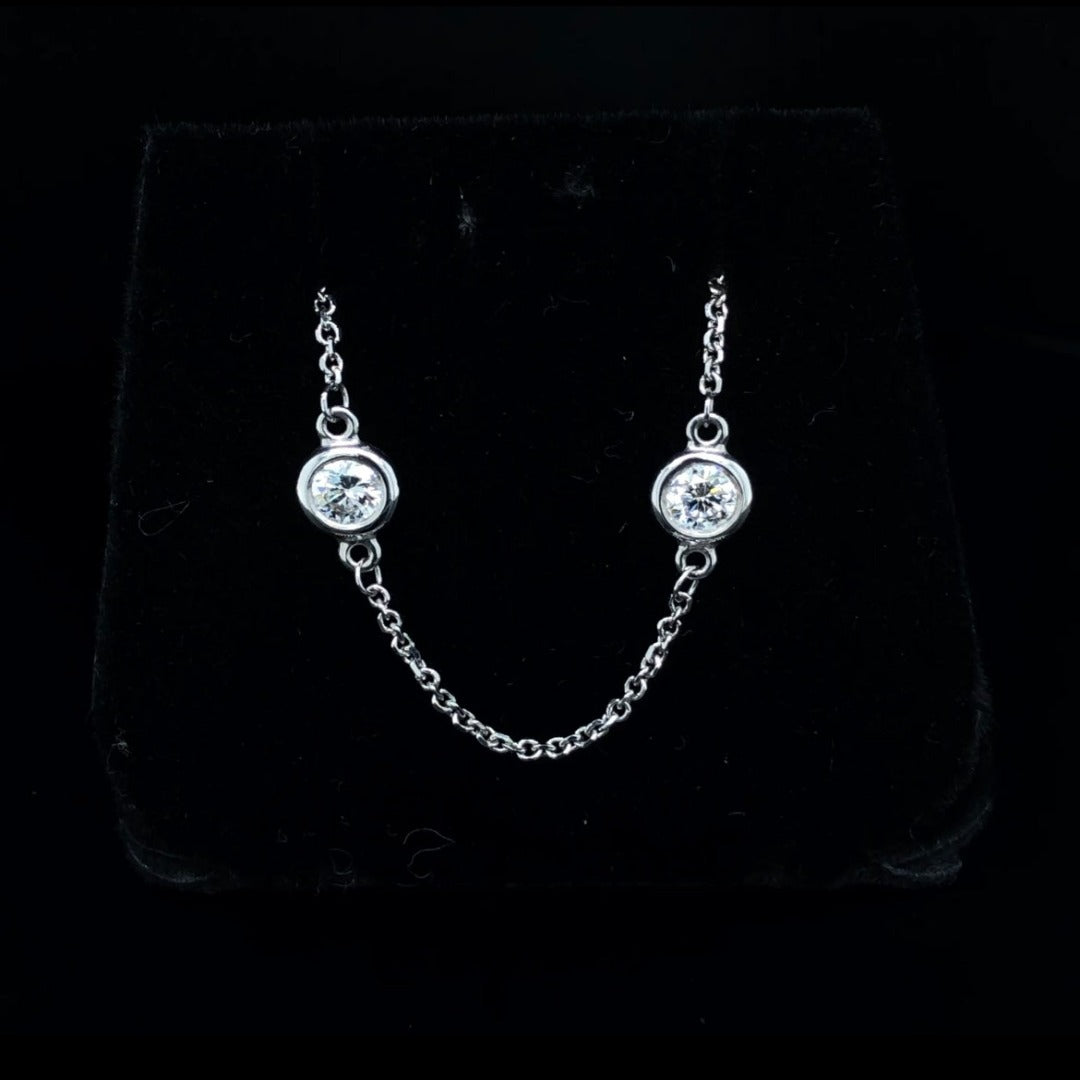 157568 - 1.72 ctw diamond necklace