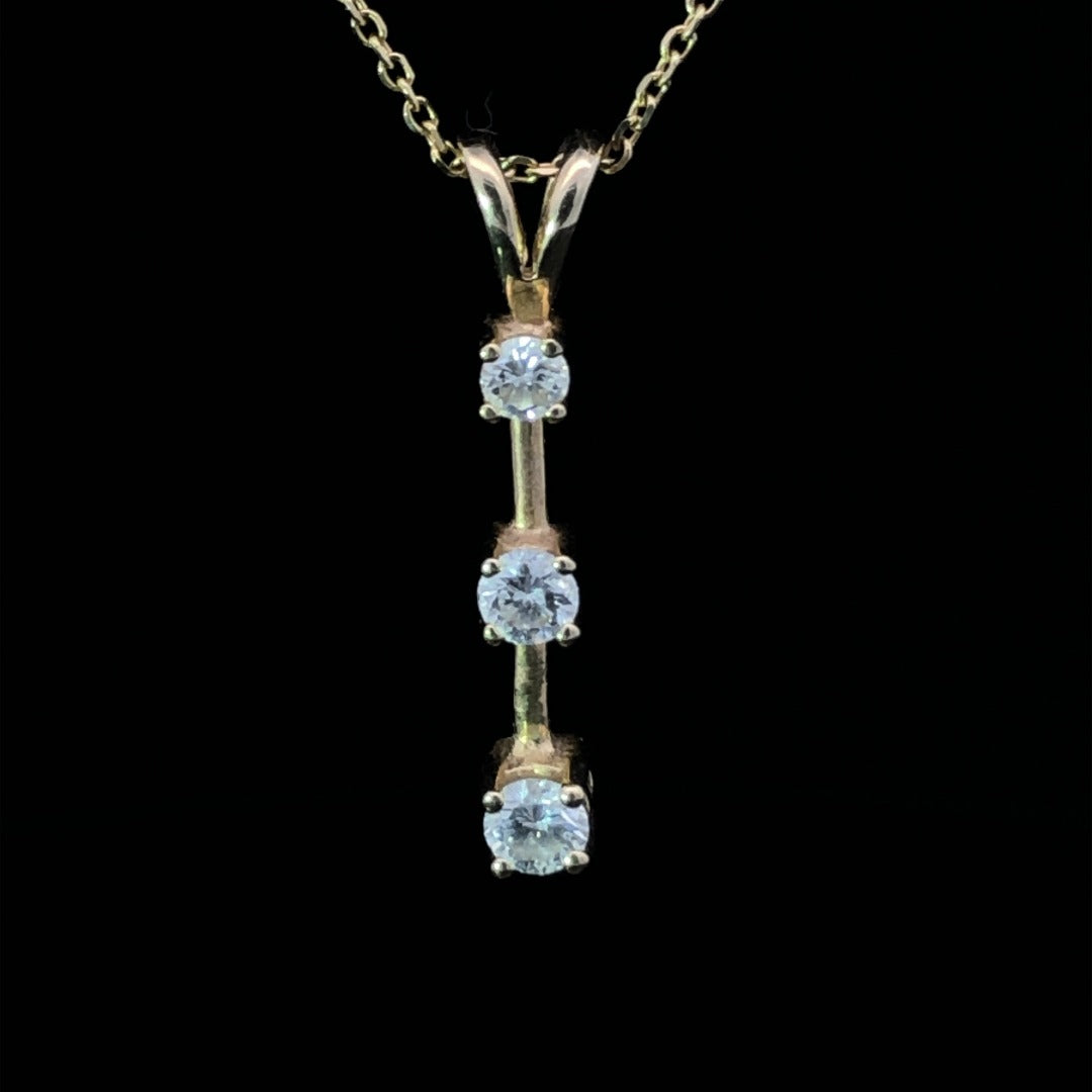 120090 - .50 ctw diamond pendant