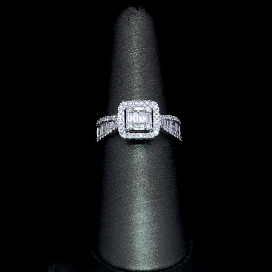 161702 - .78 ctw diamond ring