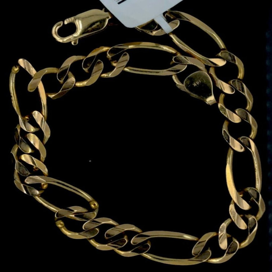 149565 - gold figaro bracelet