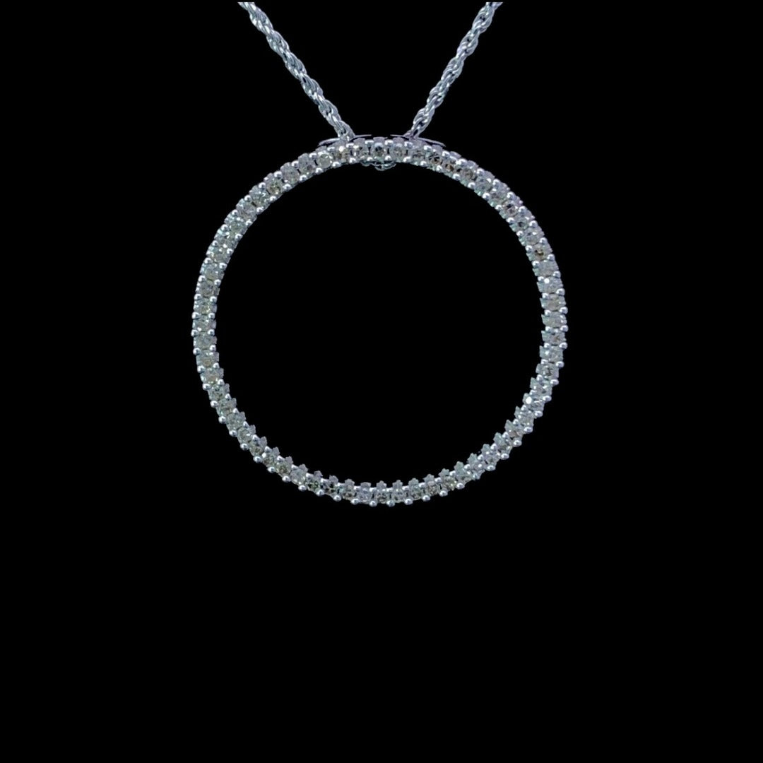 146400 - .50 ctw diamond pendant