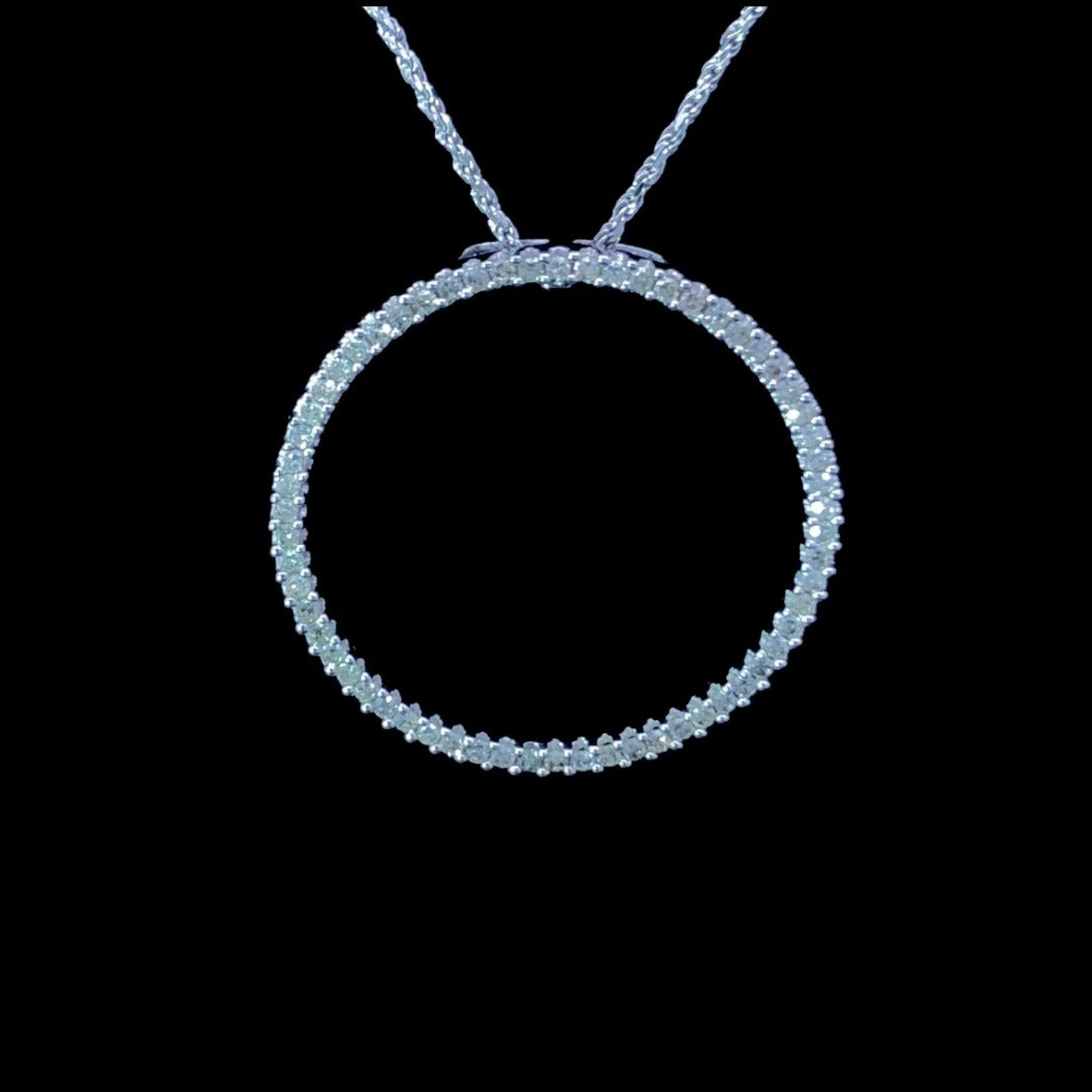 144471 - .50 ctw diamond pendant