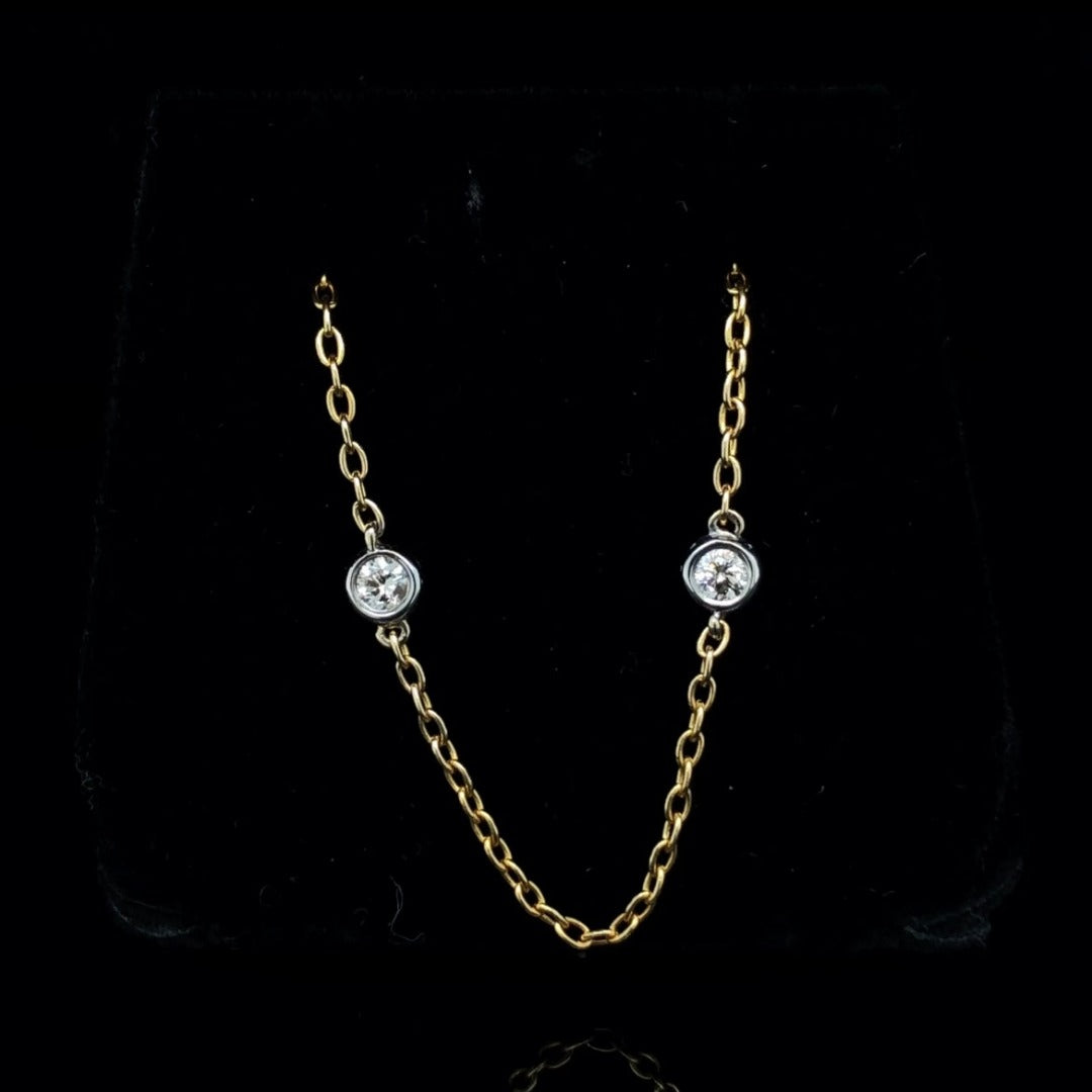 159465 - .60 ctw diamond necklace