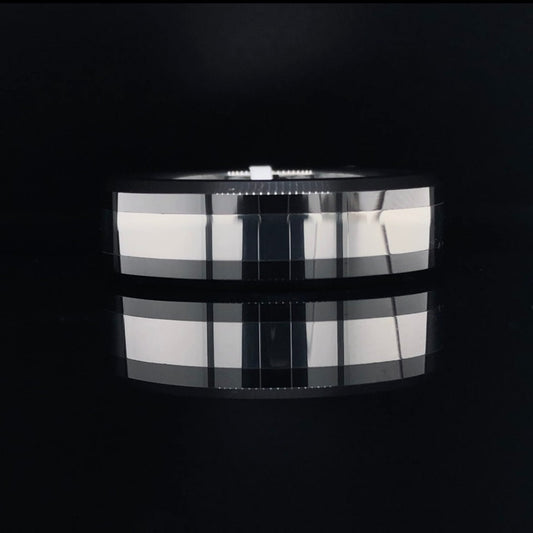 7 mm ceramic/tungsten band