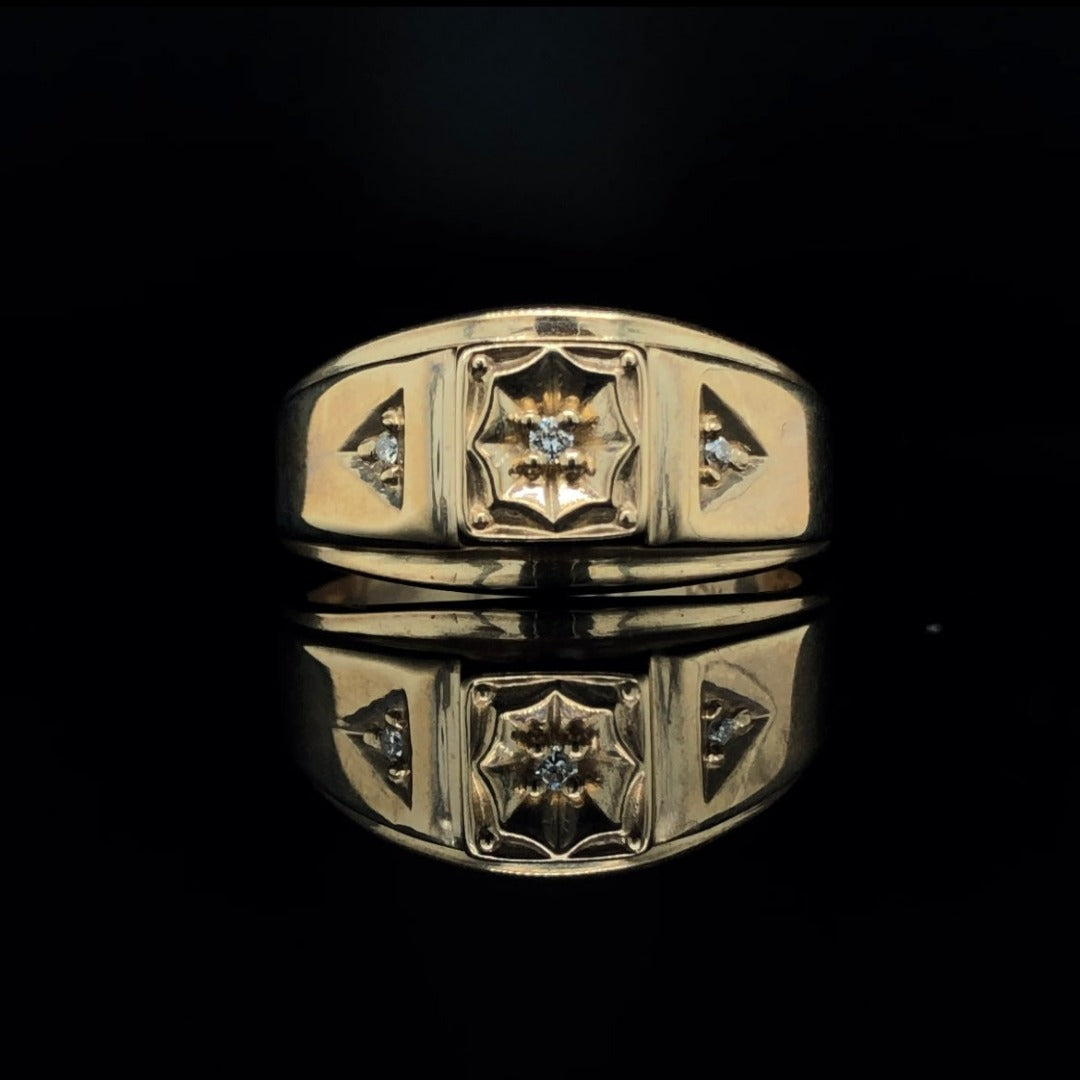 150138 - Mens diamond ring