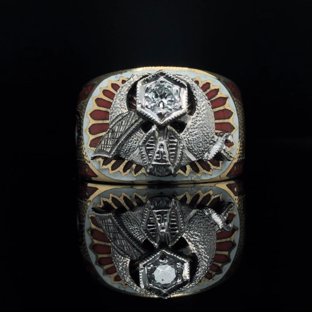 126921 - .28 ct Shriner's ring