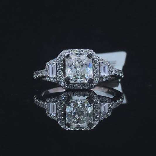 160599 - 1.42 ctw diamond ring
