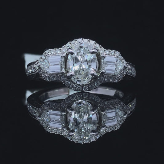 159654 - 1.96 ctw diamond ring