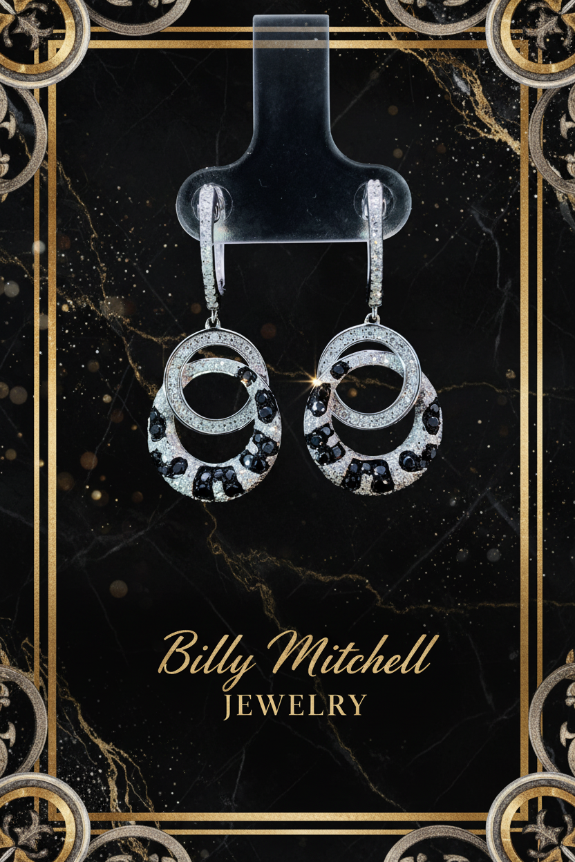 166995 - 1.11 ctw Diamond earrings