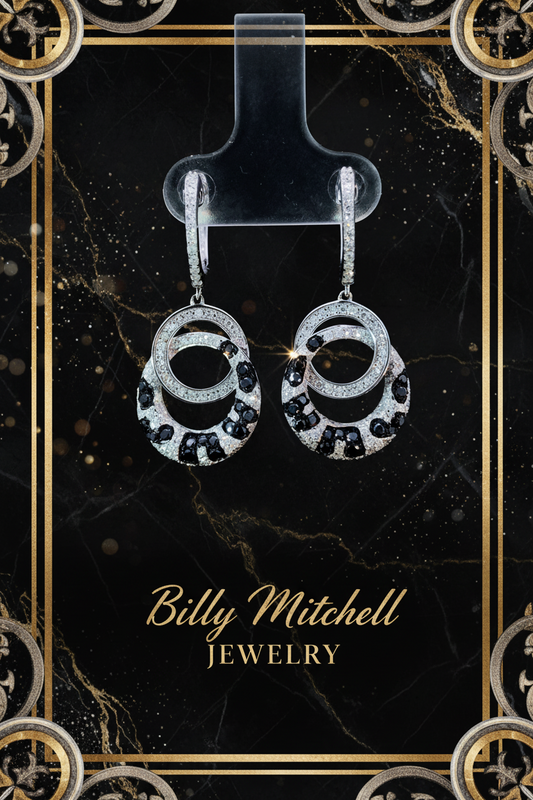 166995 - 1.11 ctw Diamond earrings