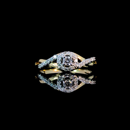 166606 - .29 ctw diamond ring