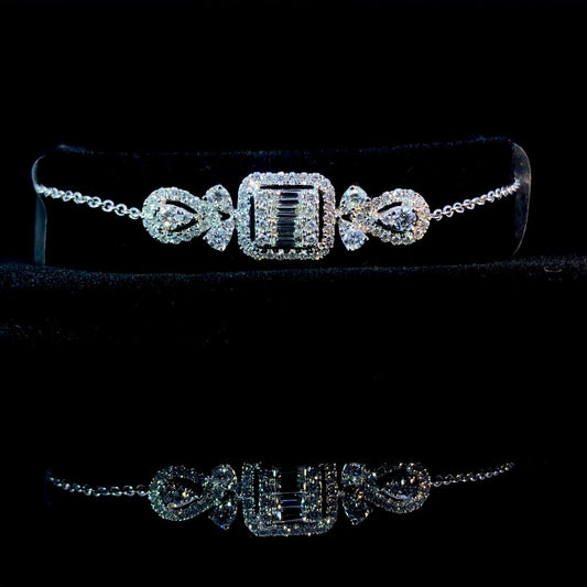 163729 - .78 ctw diamond bracelet