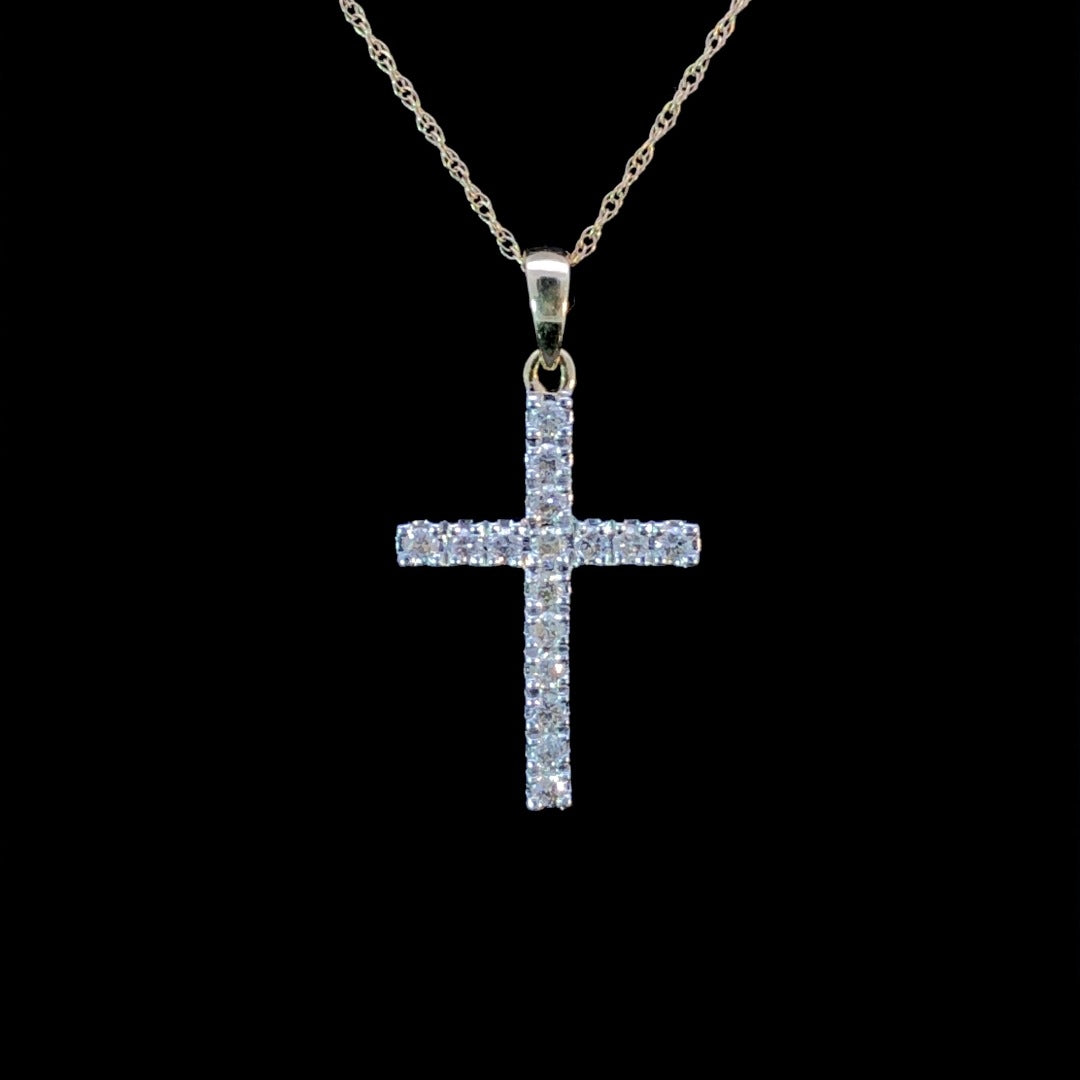 158976 - .25 ctw diamond pendant