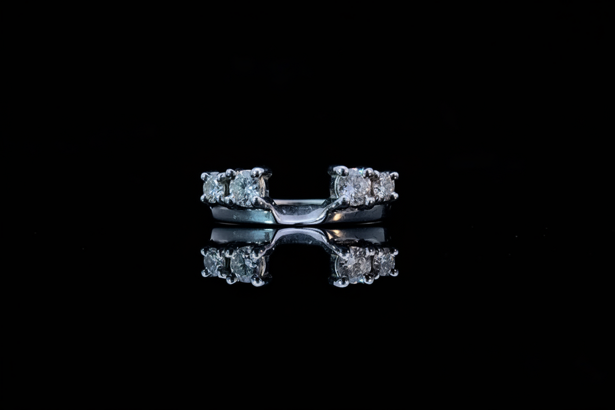 118476 - .40 ctw diamond ring wrap