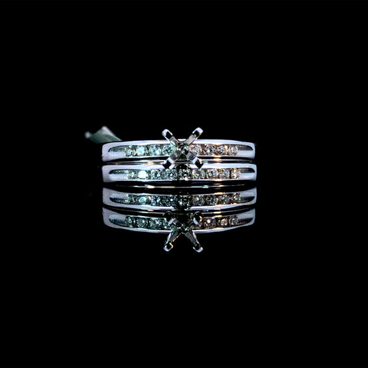 155631 - .20 ctw diamond semi mount
