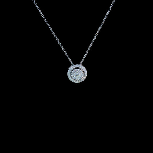 164222 - .25 ctw diamond pendant