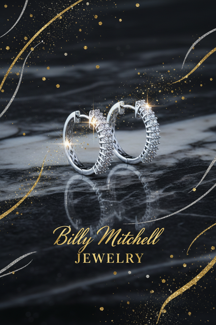 165294 - .50 ctw diamond hoops