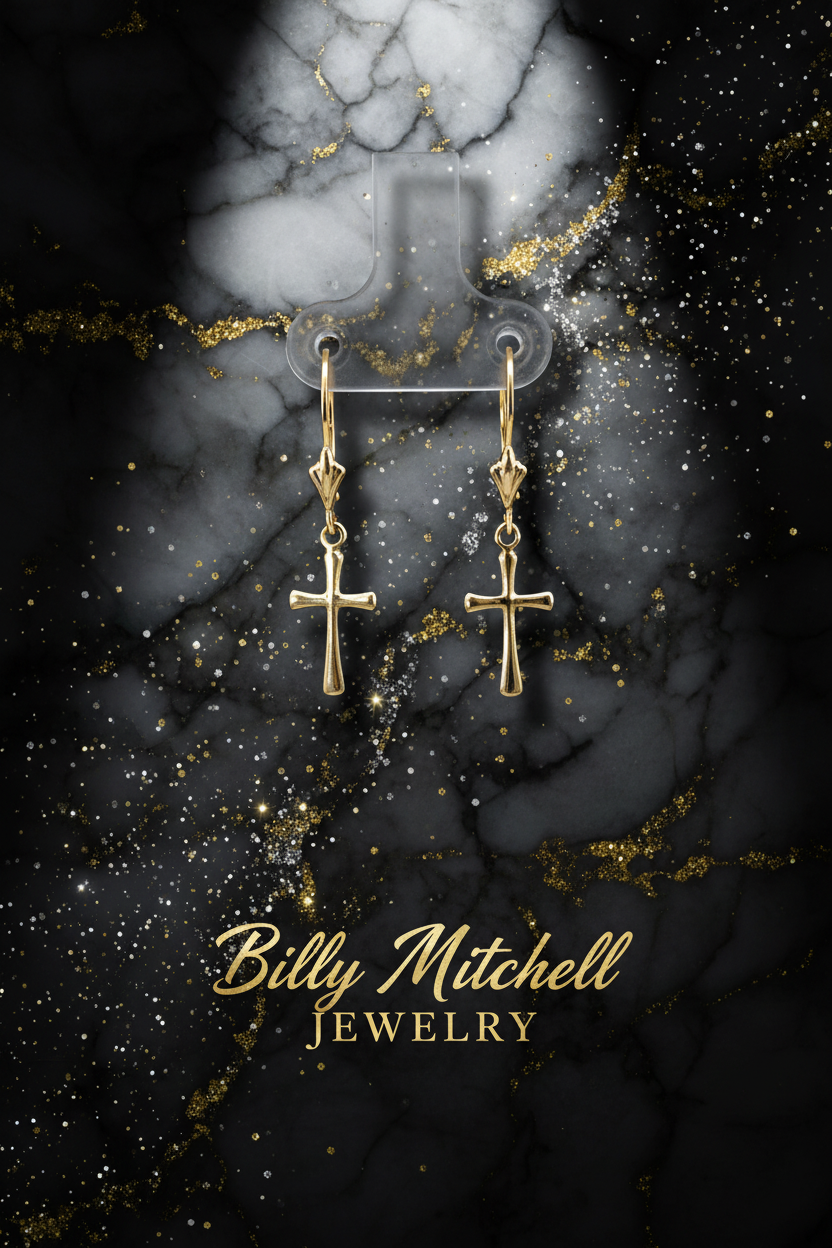 167448 - Gold earrings