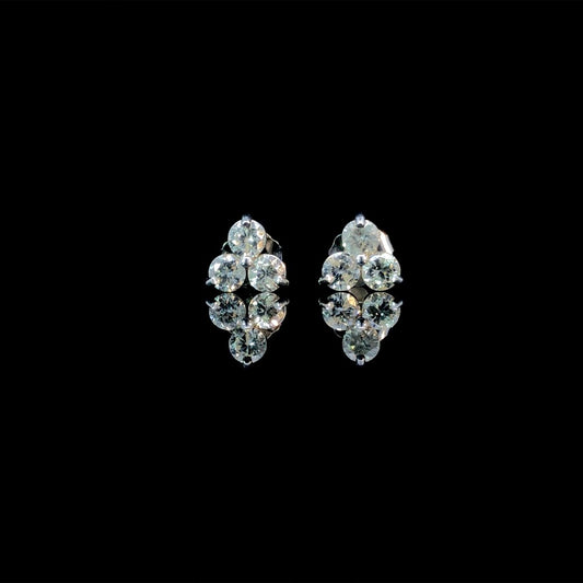 164469 - .87 ctw diamond studs