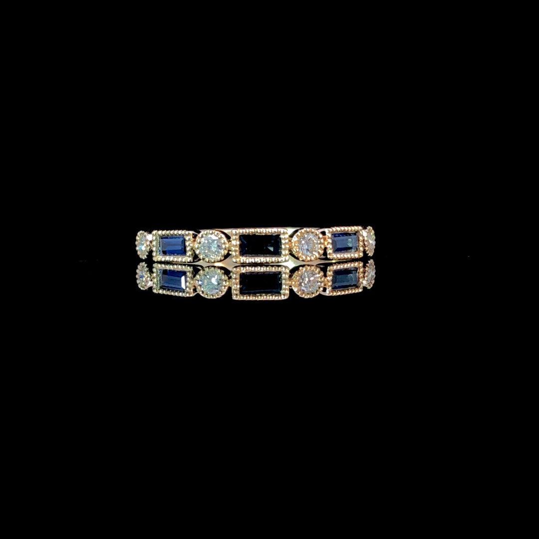 166540 - .55ctw sapphire ring