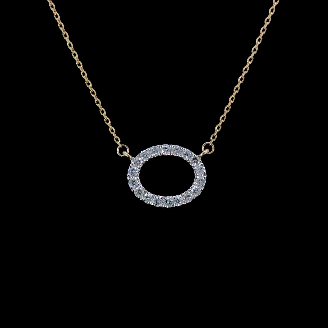 166533 - .25ctw diamond necklace