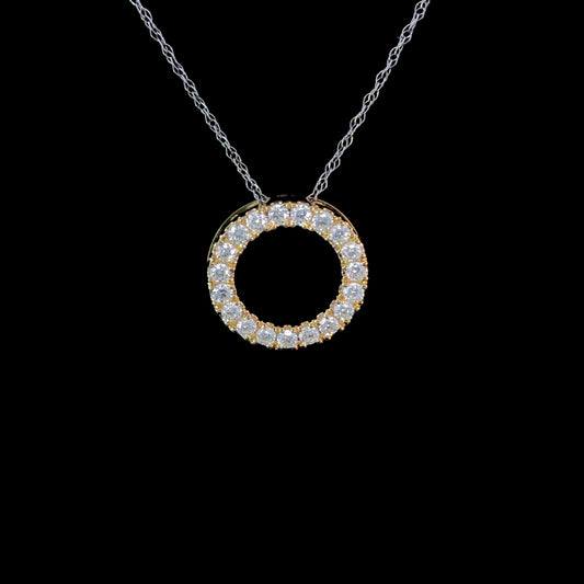 165315 - .50 ctw diamond pendant