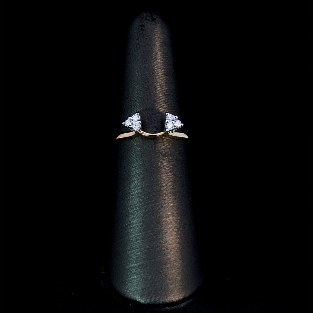 163041 - .15 ctw diamond ring guard