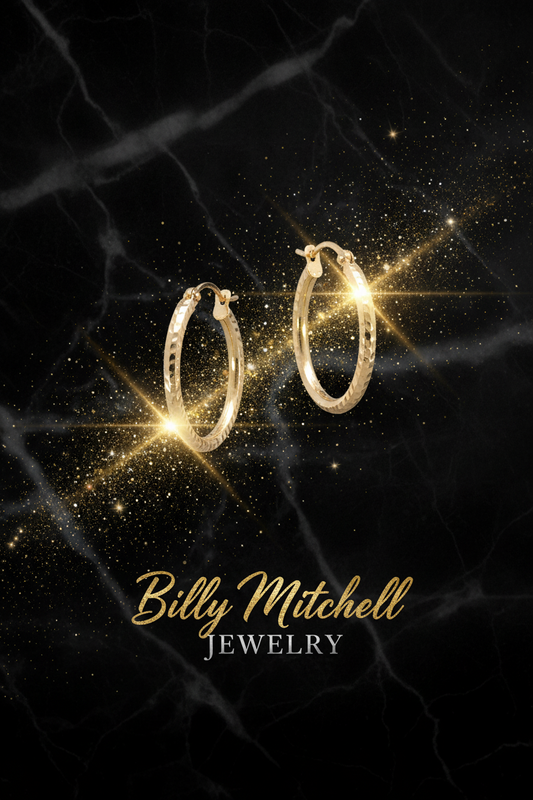 167123 - gold earrings