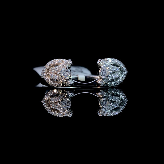 .31 ctw diamond ring wrap