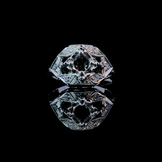 146558 - .20 ctw diamond semi mount