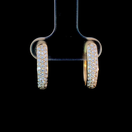 165390 - .50 ctw diamond hoops