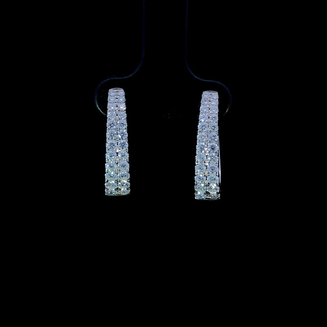 163876 - 1.00 ctw diamond earrings