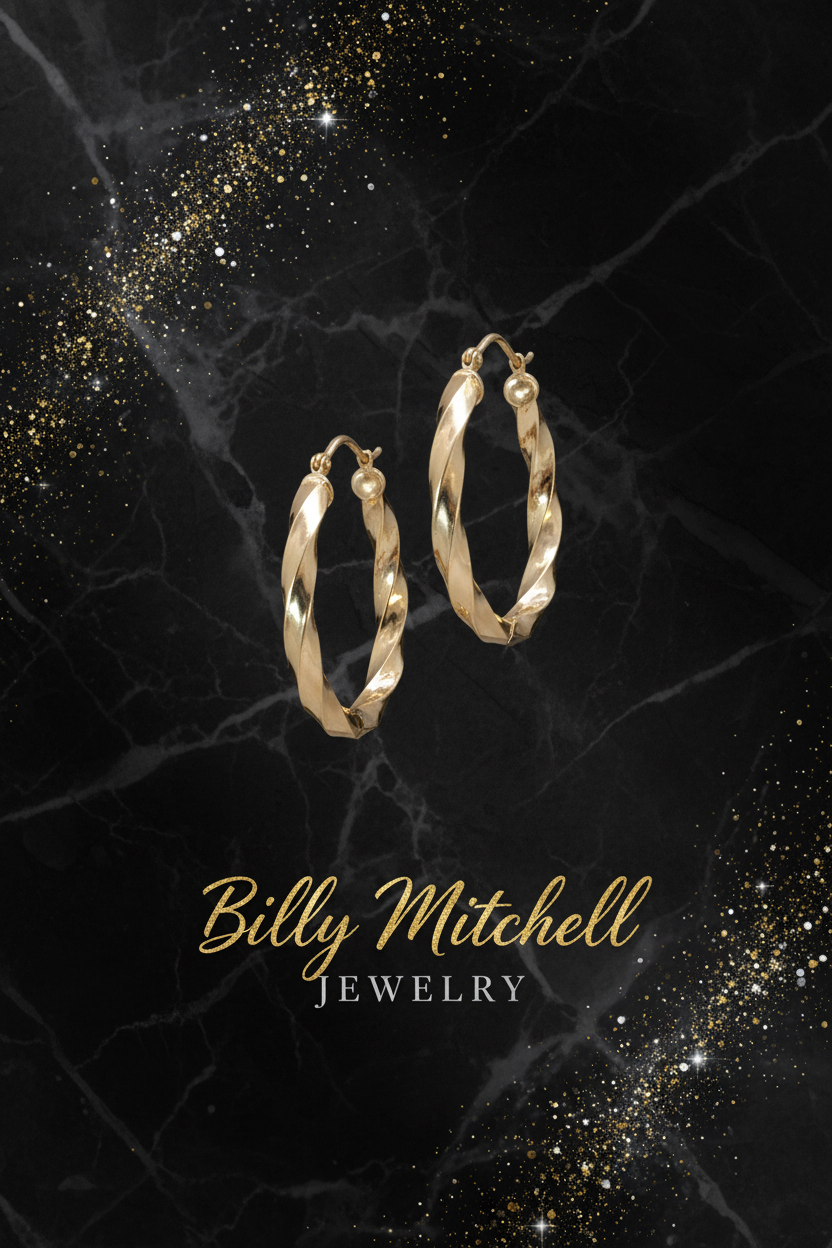 167250 - Gold earrings