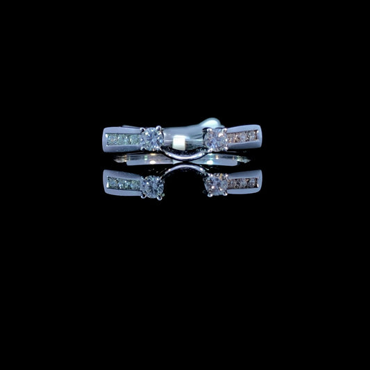 134848 - .26 ctw diamond ring wrap