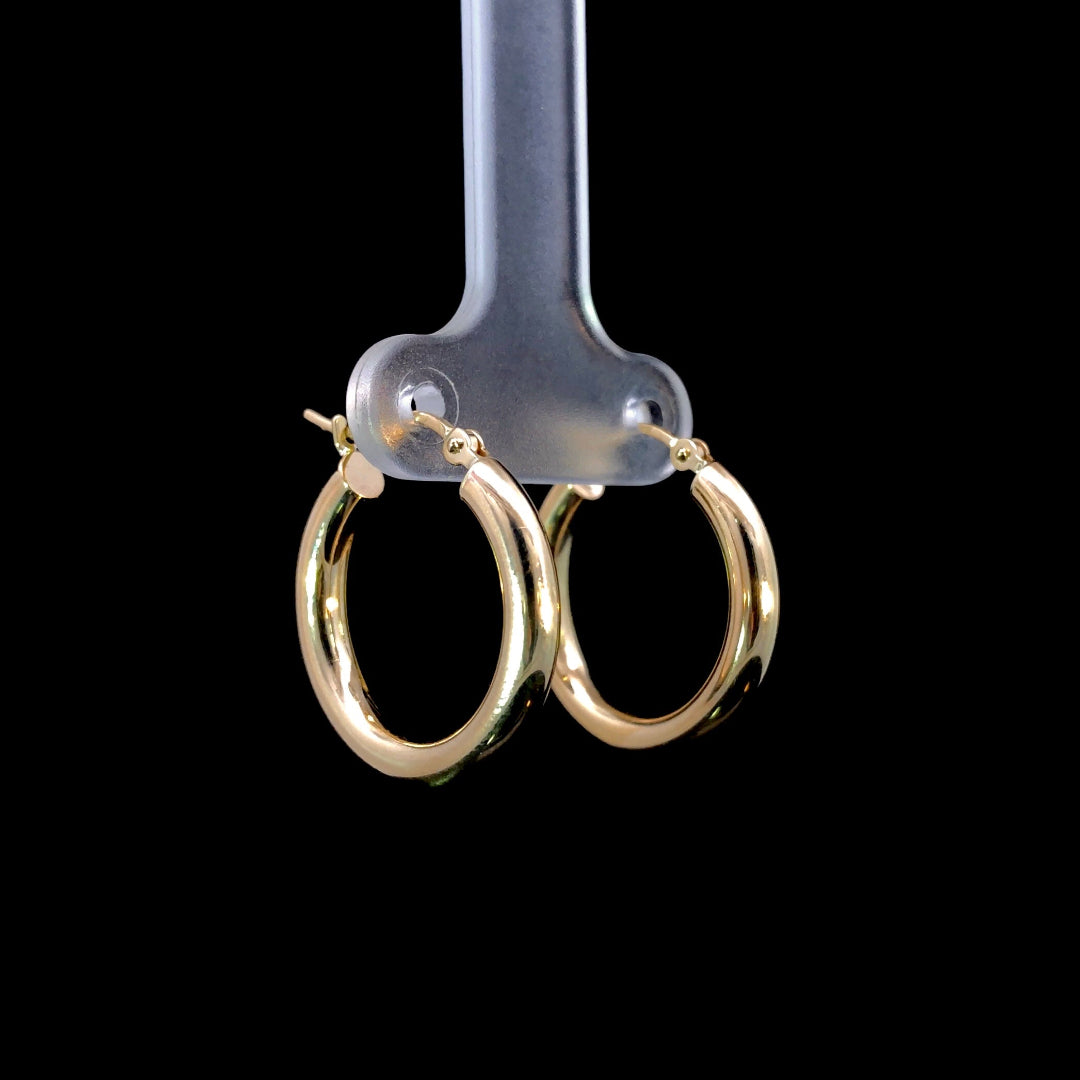 167464 - Gold hoops