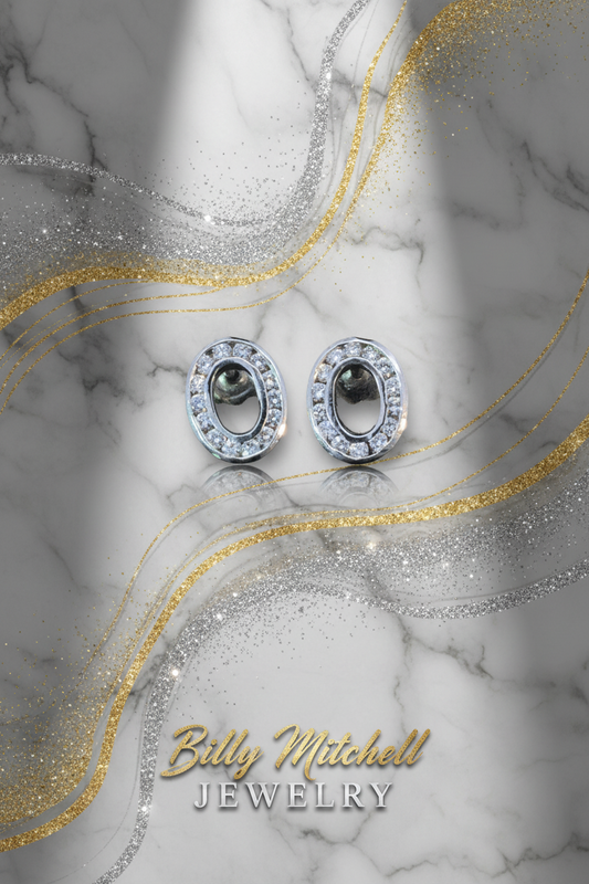 110096 - .50 ctw diamond earrings