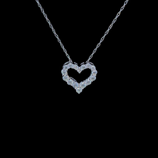 163591 - .50 ctw diamond pendant