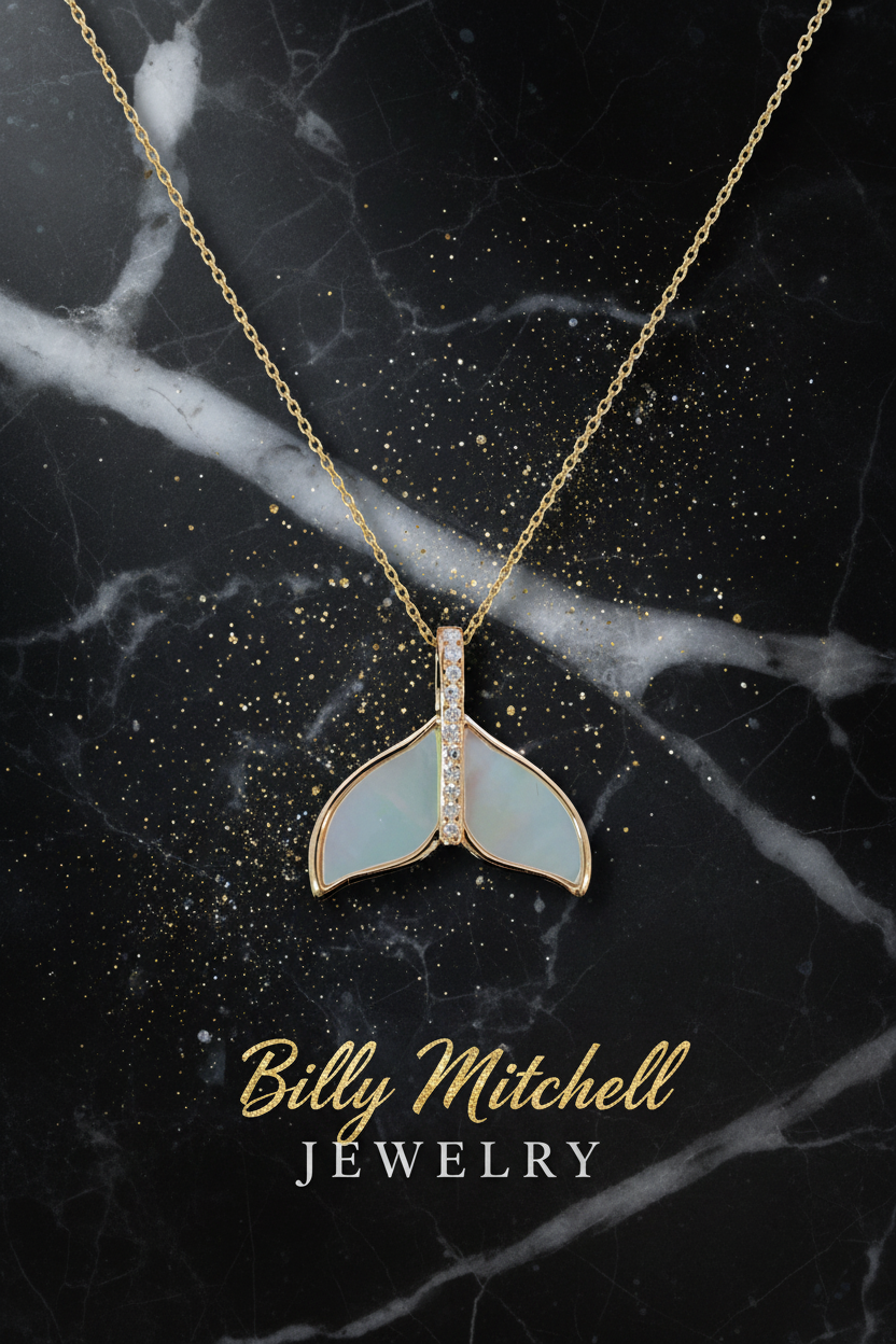 167129 - mother of pearl and diamond pendant