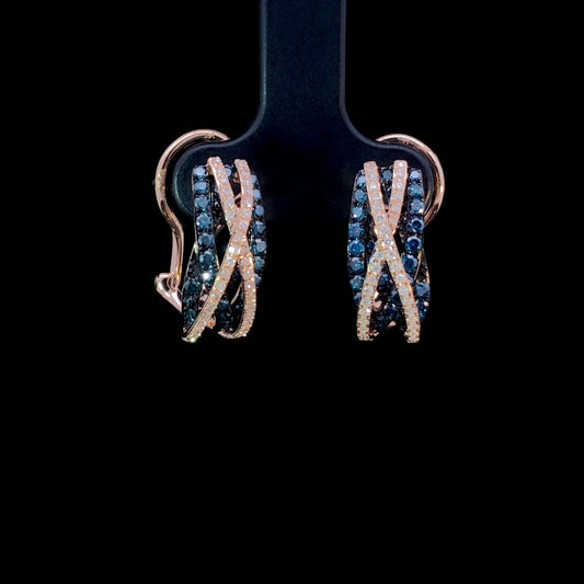 163115 - .99 ctw diamond earrings