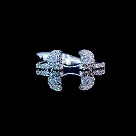145223 - .41 ctw diamond ring wrap