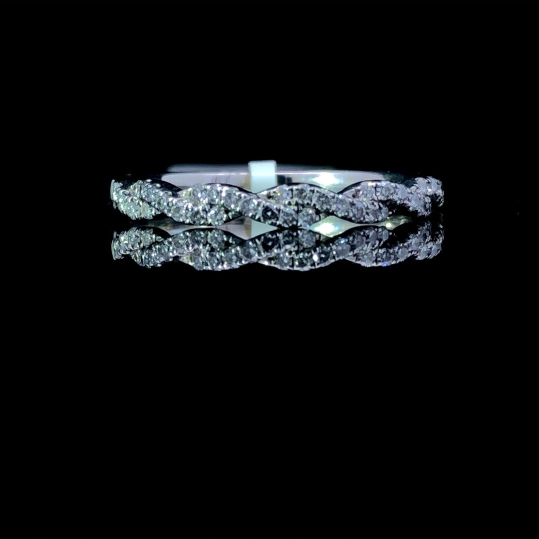153690 - -.20 ctw diamond band
