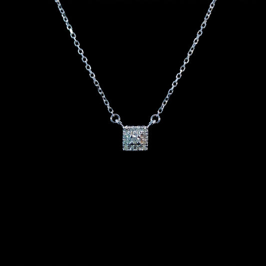 166014 - .07ctw diamond necklace