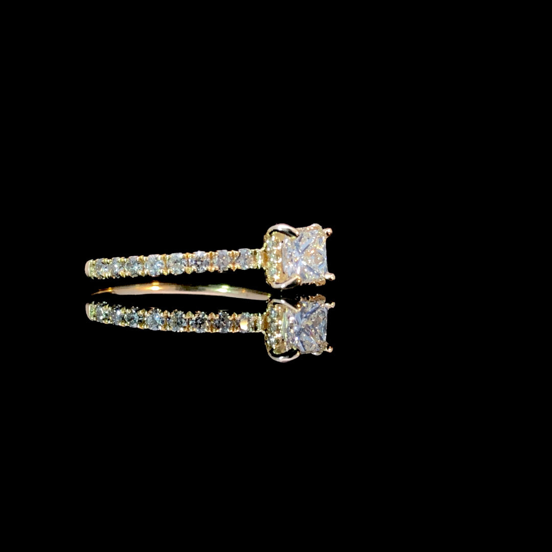 166335 - .91 ctw diamond ring