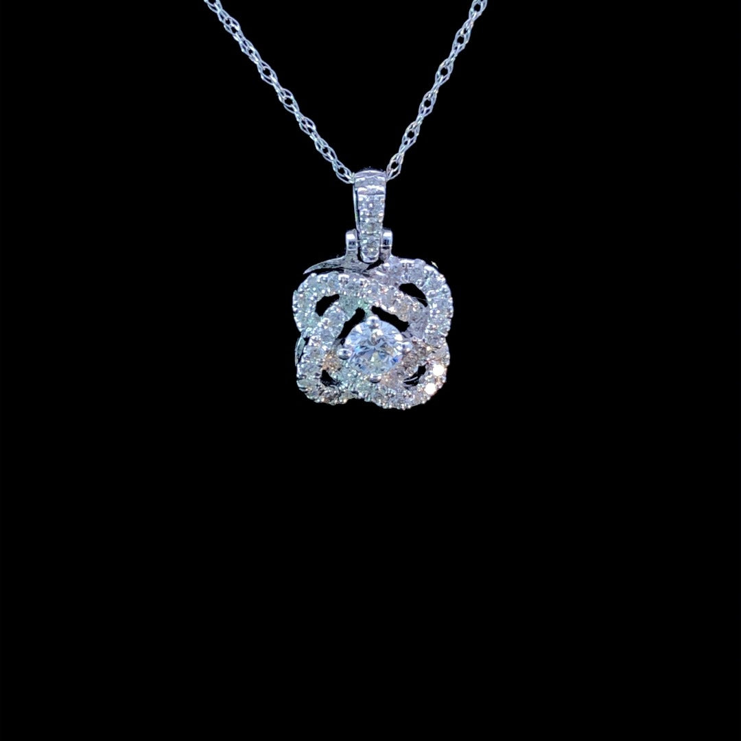 158828 - .50 ctw diamond pendant