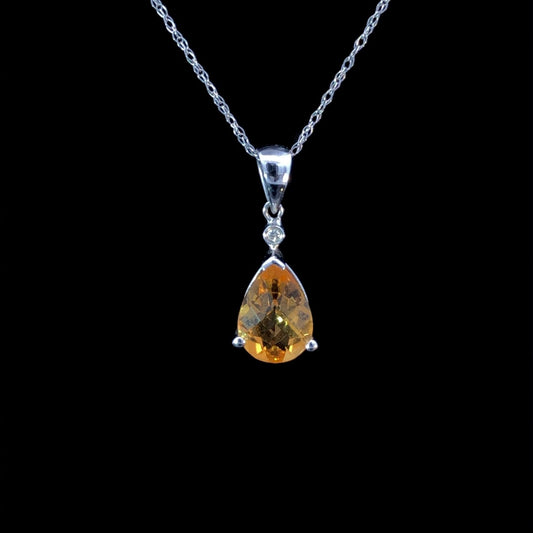 Citrine pendant