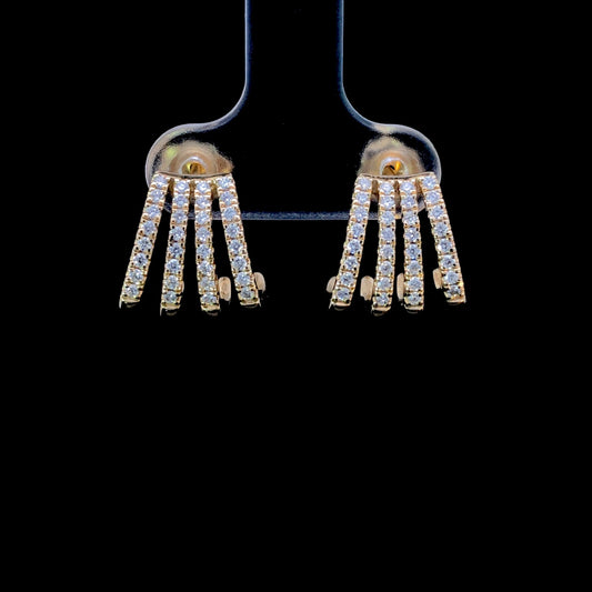 165391 - .50 ctw diamond earrings