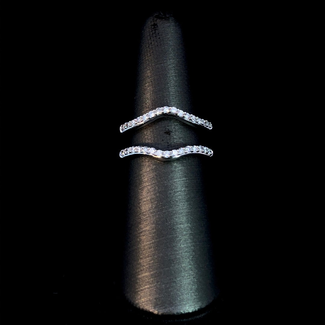 163384 - .33 ctw diamond ring guard