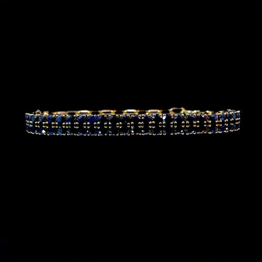163113 - 2.75 ctw sapphire bracelet