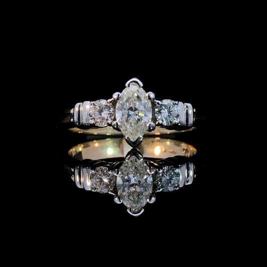 162489 - .97 ctw diamond ring
